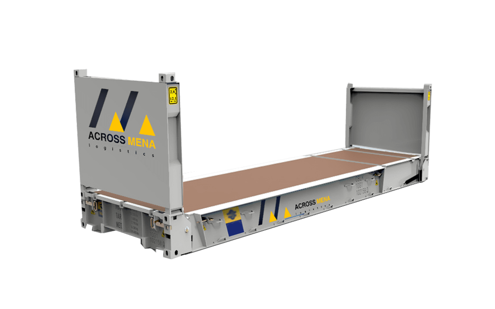 20 ft. Flat Rack Container